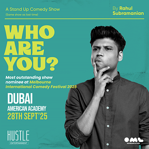 Who Are You? – A Stand Up Comedy Show ft. Rahul Subramanian – Shows and Theatrical Plays Shows and Theatrical Plays Shop Online at Dubai Trades