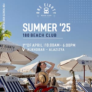 180 Beach Club in Khobar – Nightlife Nightlife Shop Online at Dubai Trades
