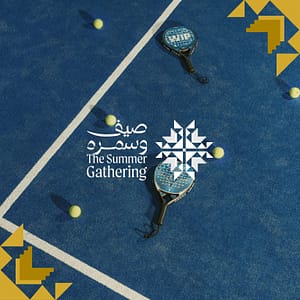 Padel Court at Summer Gathering in Abha – Festival Festival Shop Online at Dubai Trades