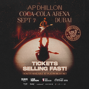 AP Dhillon Live in Dubai – Concerts Concerts Shop Online at Dubai Trades 2