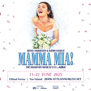 MAMMA MIA! at Etihad Arena in Abu Dhabi – Shows and Theatrical Plays Shows and Theatrical Plays Shop Online at Dubai Trades