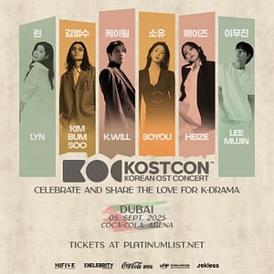 Kostcon – Korean OST Concert – Concerts Concerts Shop Online at Dubai Trades