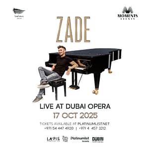 Zade Dirani live in Dubai – Classical Events Classical Events Shop Online at Dubai Trades