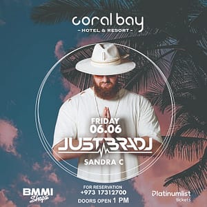 Justbrad live at Coral Bay – Nightlife Nightlife Shop Online at Dubai Trades