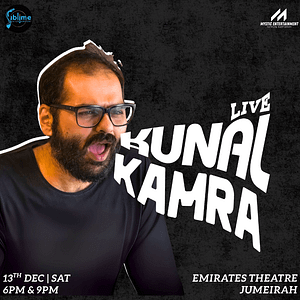 Kunal Kamra Live in Dubai 2025 – Shows and Theatrical Plays Shows and Theatrical Plays Shop Online at Dubai Trades