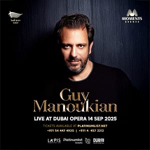 Guy Manoukian in Dubai – Concerts Concerts Shop Online at Dubai Trades
