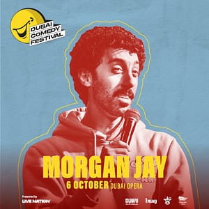 Morgan Jay Live at Dubai Comedy Festival 2025 – Dubai Comedy Festival Dubai Comedy Festival Shop Online at Dubai Trades
