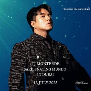TJ Monterde Sarili Nating Mundo Live in Dubai – Filipino Events Filipino Events Shop Online at Dubai Trades