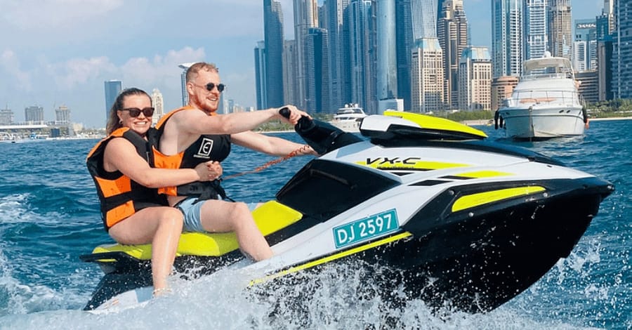 Thrilling 30, 60, Or 90-Minute Jet Ski Rental For Two People In Dubai Dubai activities Shop Online at Dubai Trades 2