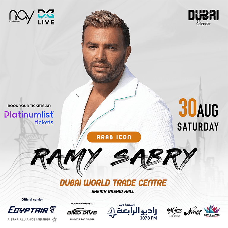 Summer Nights: Arab icon Ramy Sabry and Maha Ftouni – Concerts Concerts Shop Online at Dubai Trades 2