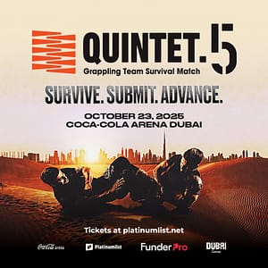 Quintet 5 Fight Night – Sports Events Sports Events Shop Online at Dubai Trades