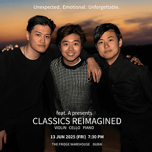 Feat A Presents: Classical Reimagined Concert at The Fridge in Dubai – Classical Events Classical Events Shop Online at Dubai Trades