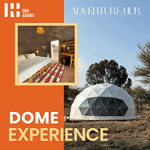Stay Beneath the Stars with our Dome Experience – A Luxury Camping Experience in Al Dalghan Park – Adventure Hub Adventure Hub Shop Online at Dubai Trades