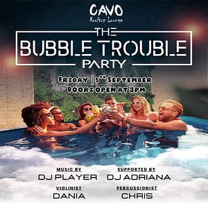 The Bubble Trouble Pool Party at Cavo Rooftop – Nightlife Nightlife Shop Online at Dubai Trades