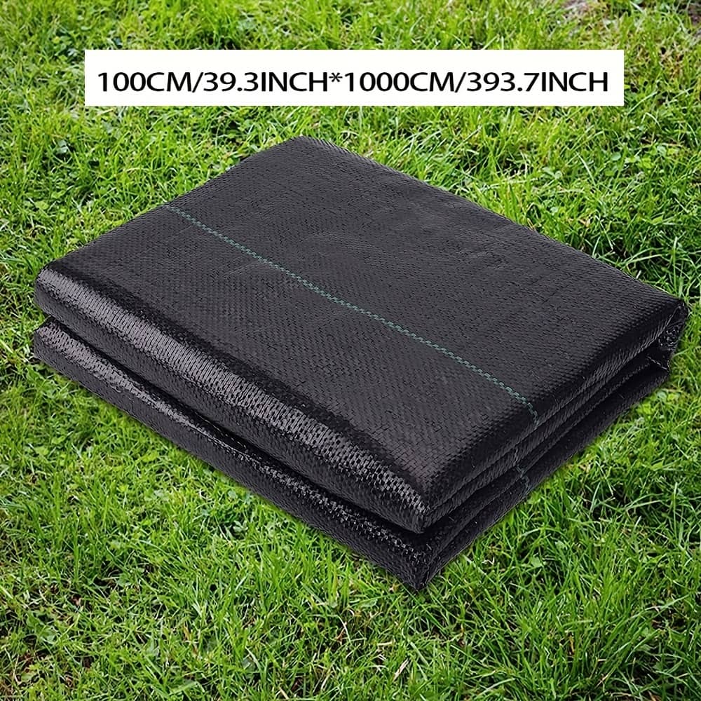 1 Pack, Garden Barrier Landscape Fabric, Block Fabric, Woven Mulch For Landscaping Ground Cover Control Fabric, Black Garden Bed Liner Gardening & Lawn Care Shop Online at Dubai Trades 2