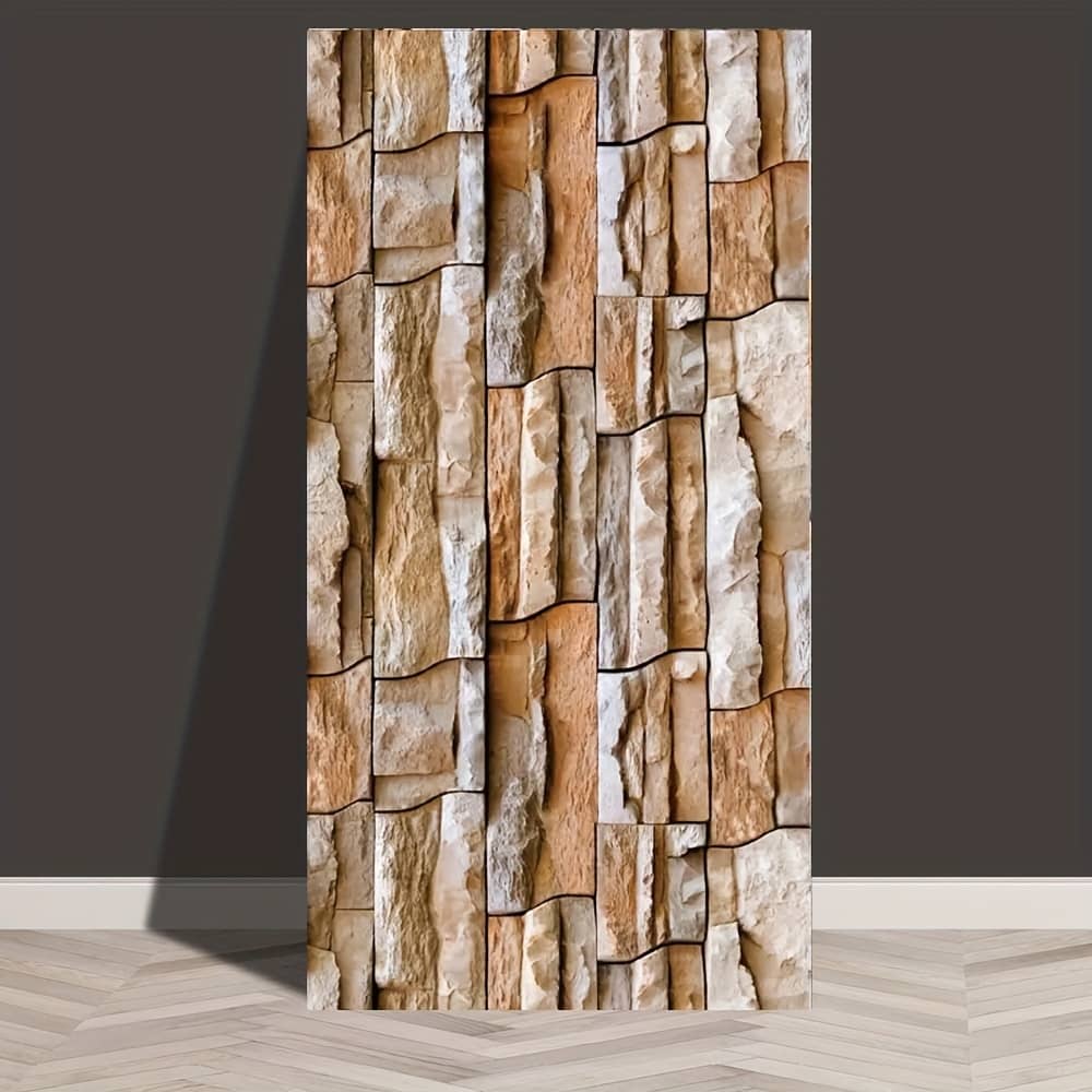 10pcs Vintage Marble & Terrazzo Wall Tiles – Waterproof, For Kitchen, Living Room, Bathroom, Hallway, Office Decor – 30x60cm 3D Wall Panels Shop Online at Dubai Trades 2