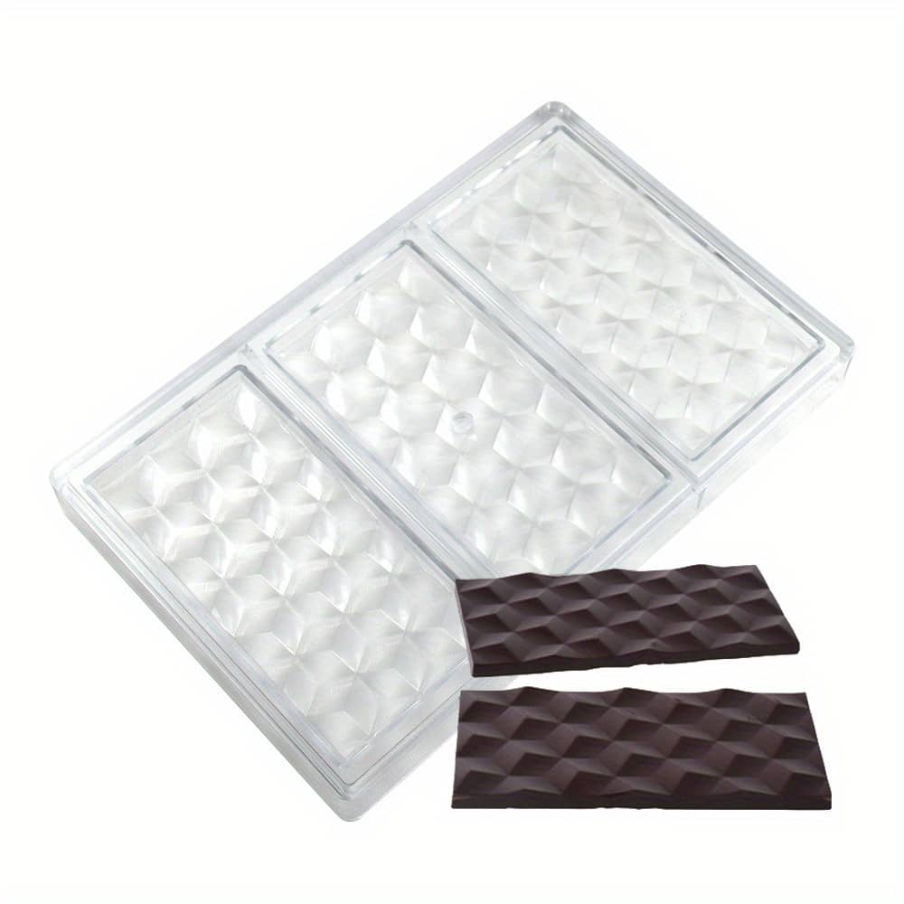 1pc Rectangular Plastic Chocolate Candy Baking Cake Decoration Baking Mold, Kitchen Gadgets, Kitchen Accessories Bakeware Shop Online at Dubai Trades 2