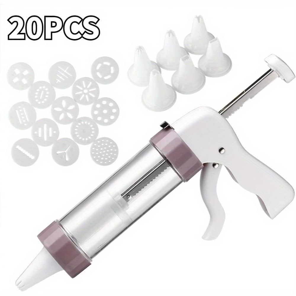 20pcs Cake Decorating Set With Stainless Steel Nozzles – Baking Tool For , Biscuits & Pastries Bakeware Shop Online at Dubai Trades 2
