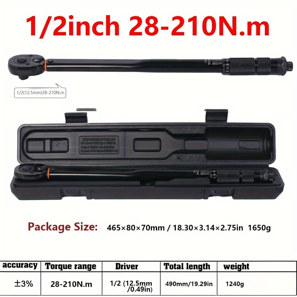 5-210nm Torque Wrench Adjustable Torque Wrench Torque Wrench 1/4 3/8 1/2 Wrench Torque Wrench Automotive Shop Online at Dubai Trades 2