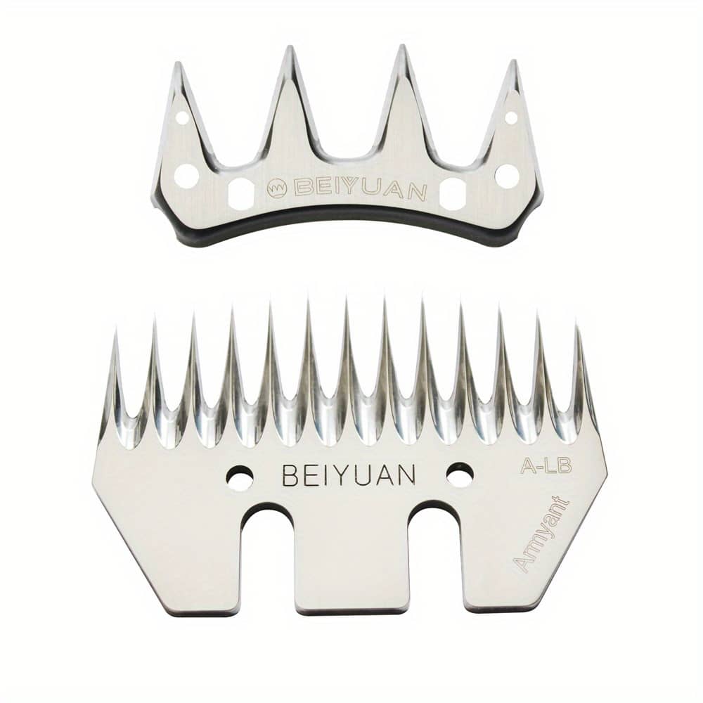 Curved Tooth Sheep Shear Clipper Replacement Blades For Fit Oster, Lister, Sheep Clippers, Detachable Animal Trimmer Shears For Grooming Goats Lambs Llamas Alpacas Dogs Shop Online at Dubai Trades 2
