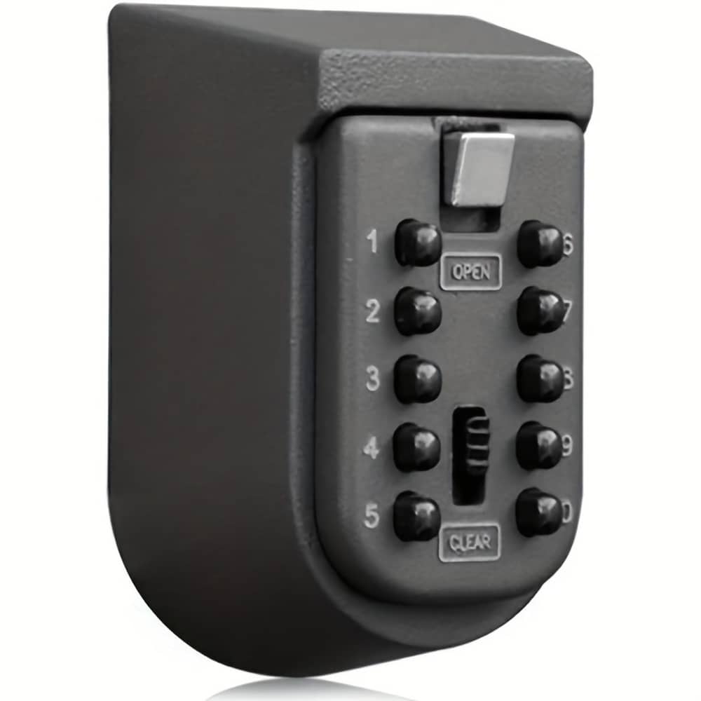 Key Lock Box For Outside Wall Mounted, Waterproof Storage Box, 10- Combination Lockbox Push Button Key Keeper Box For Home Indoor & Outdoor Landlord Forms, Recordkeeping & Money Handling Shop Online at Dubai Trades 2