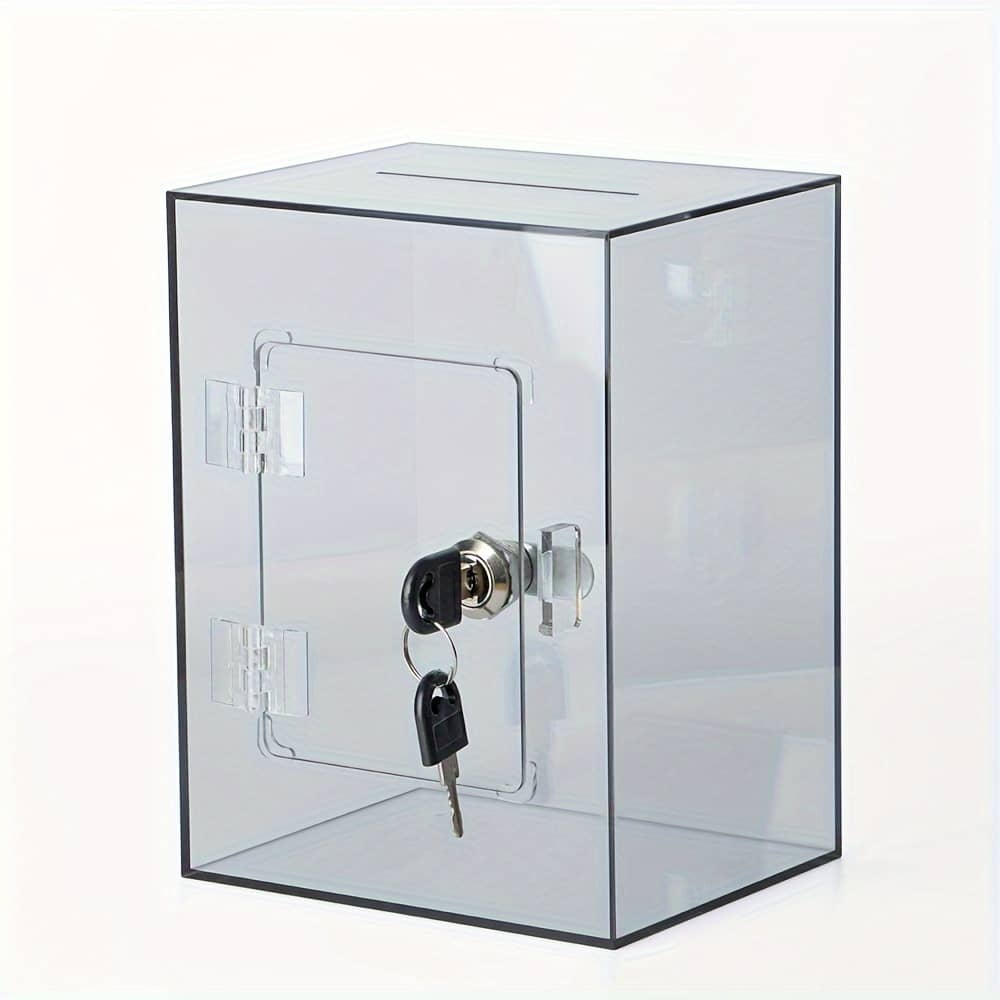 Large Translucent Acrylic Penny Bank For Adults – Money Saving Jar With Lock, Ideal For Cash & Coin Management, Money Holder For Cash Coin Storage & Shipping Boxes Shop Online at Dubai Trades 2