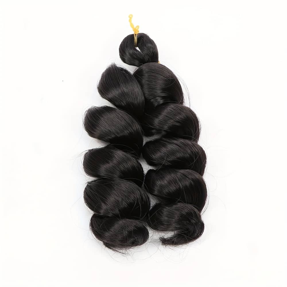 Sharopul Synthetic Hair: French Loose Curl Crochet Hair Extensions, 12 Inch Length, Short Box Braids, Spiral , Gender Neutral, Suitable For All Beauty & Personal Care Shop Online at Dubai Trades 2