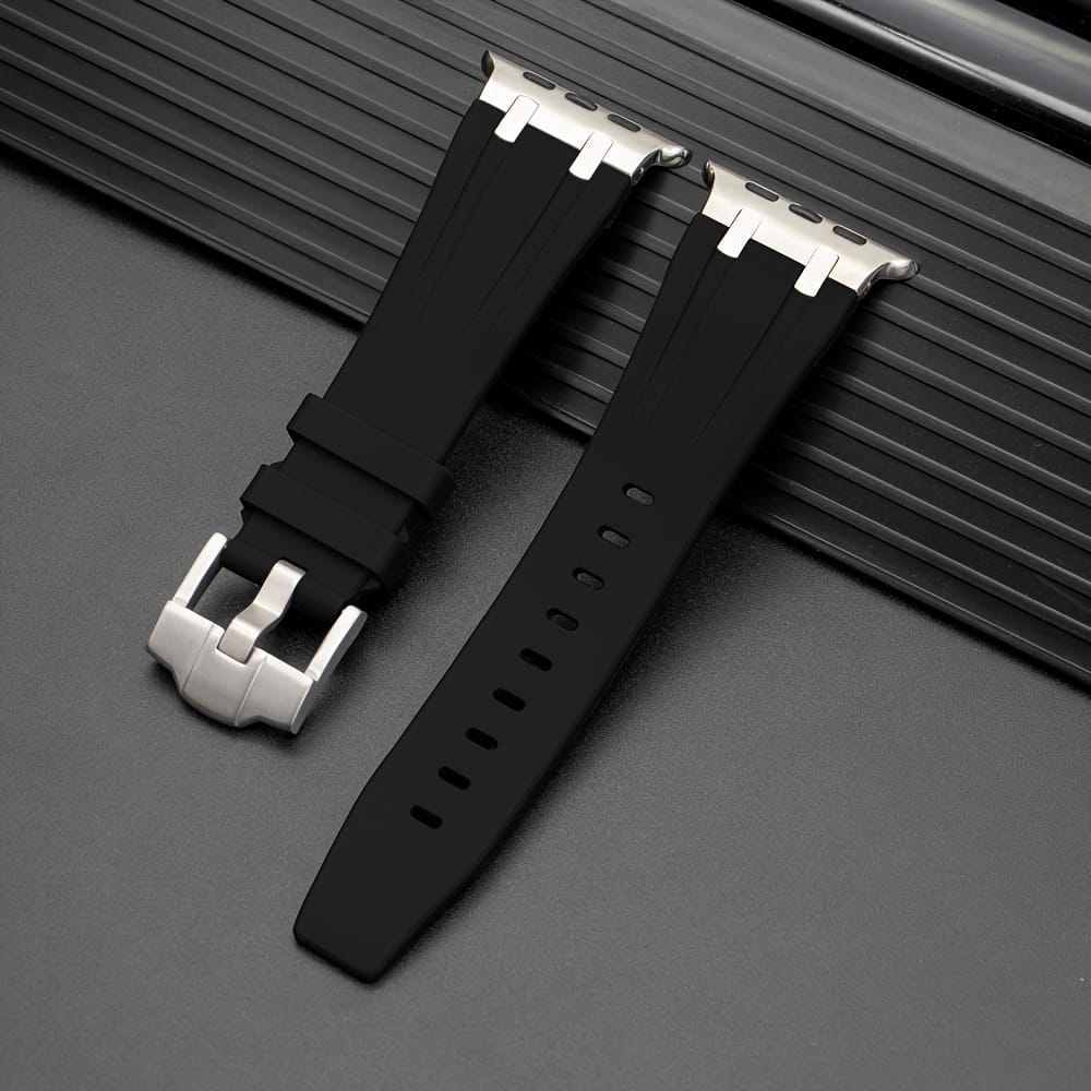 Silicone Sport Strap Is Compatible With Applewatch345678 Series9/ Outdoor Sports Strap38mm/40mm/41mm/42mm/44mm/45mm/49 Mm/iwatch Silicone Strap With Stainless Steel Adapter Electronics Shop Online at Dubai Trades 2