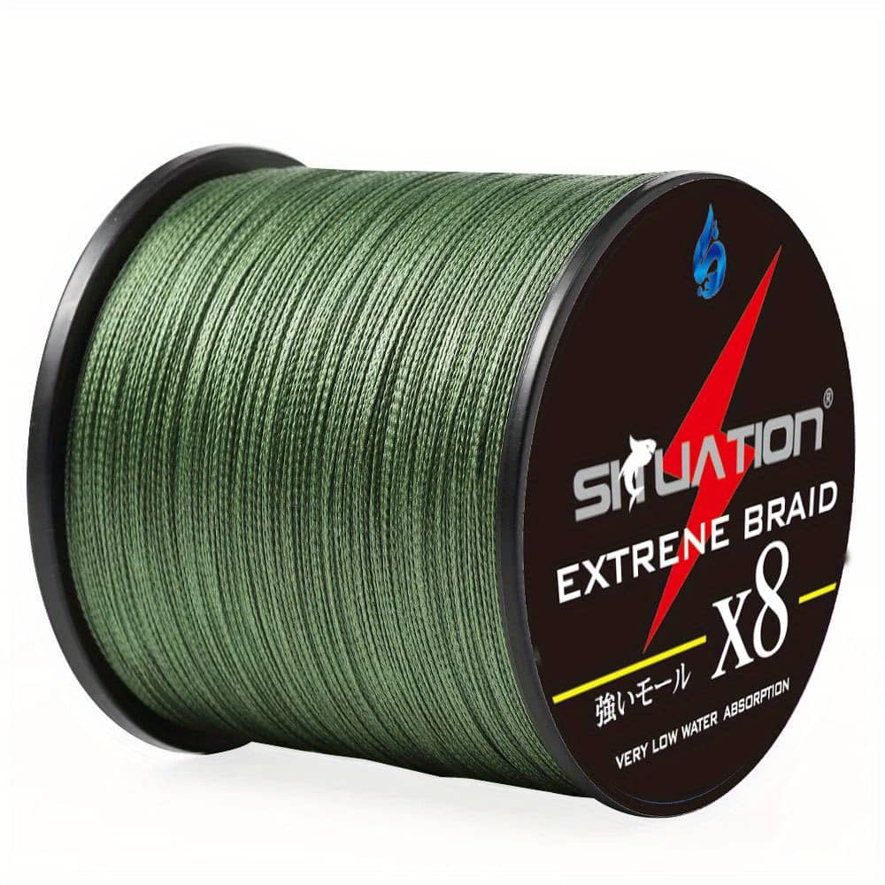 Super 500m – 8- Pe Braided For Smooth Long Casting, & Multifilament Design – Available In 12-80 Lb For Performance Fishing Shop Online at Dubai Trades 2