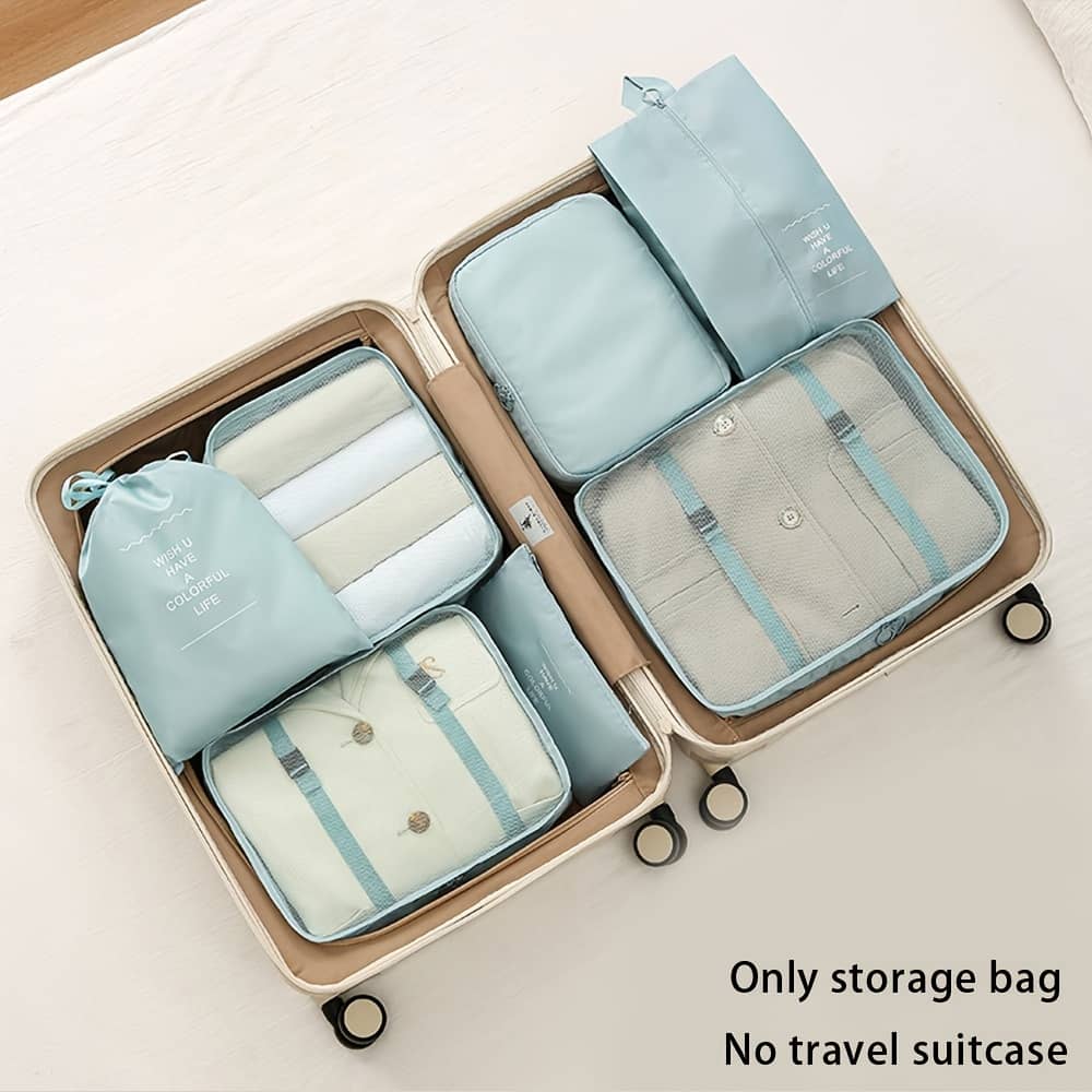 -piece Large Capacity Travel Organizer Bag Portable Storage Pouch For Clothes, Pants, Shoes, And Socks Sorting Bags Clothing, Shoes & Jewelry Shop Online at Dubai Trades 2