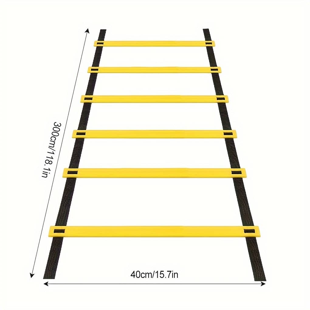 1pc Ladder With Storage Bag, Training , Football Feet Training Ladder For Adults Agility Ladders Shop Online at Dubai Trades 2