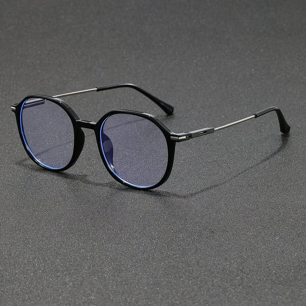 1 Pair Men’s Geometric Irregular College Style Decorative Clear Lens Glasses, Lightweight & , Daily Use, Casual Fashion Glasses|sleek Eyewear|lightweight Glasses Accessories Shop Online at Dubai Trades 2