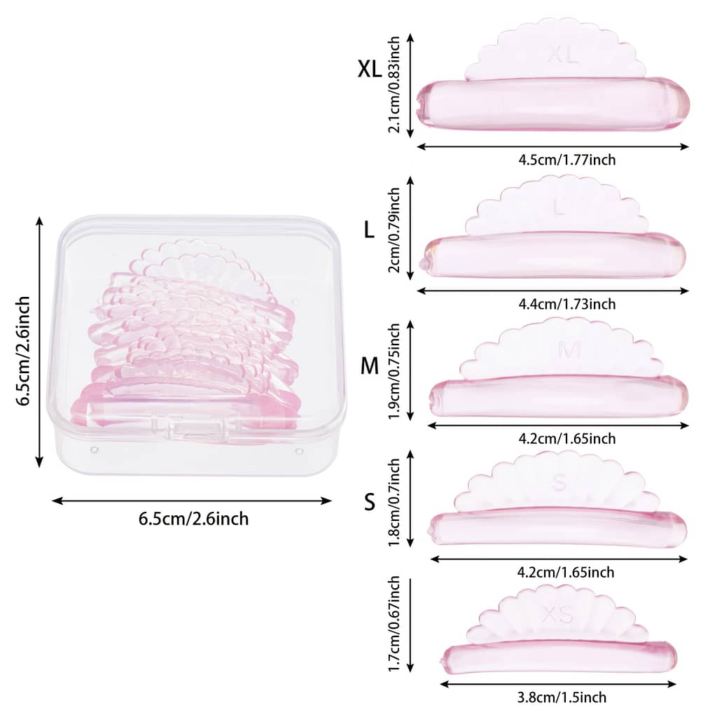 10pcs Pads No Glue Eyelash Lifting Shield Self Sticky Lash Lift Rods Lami Lamination Roller U Curler Pad Soft Eyelash Perm Rod 5 Size Silicone-light Weight Guard Beauty & Personal Care Shop Online at Dubai Trades 2
