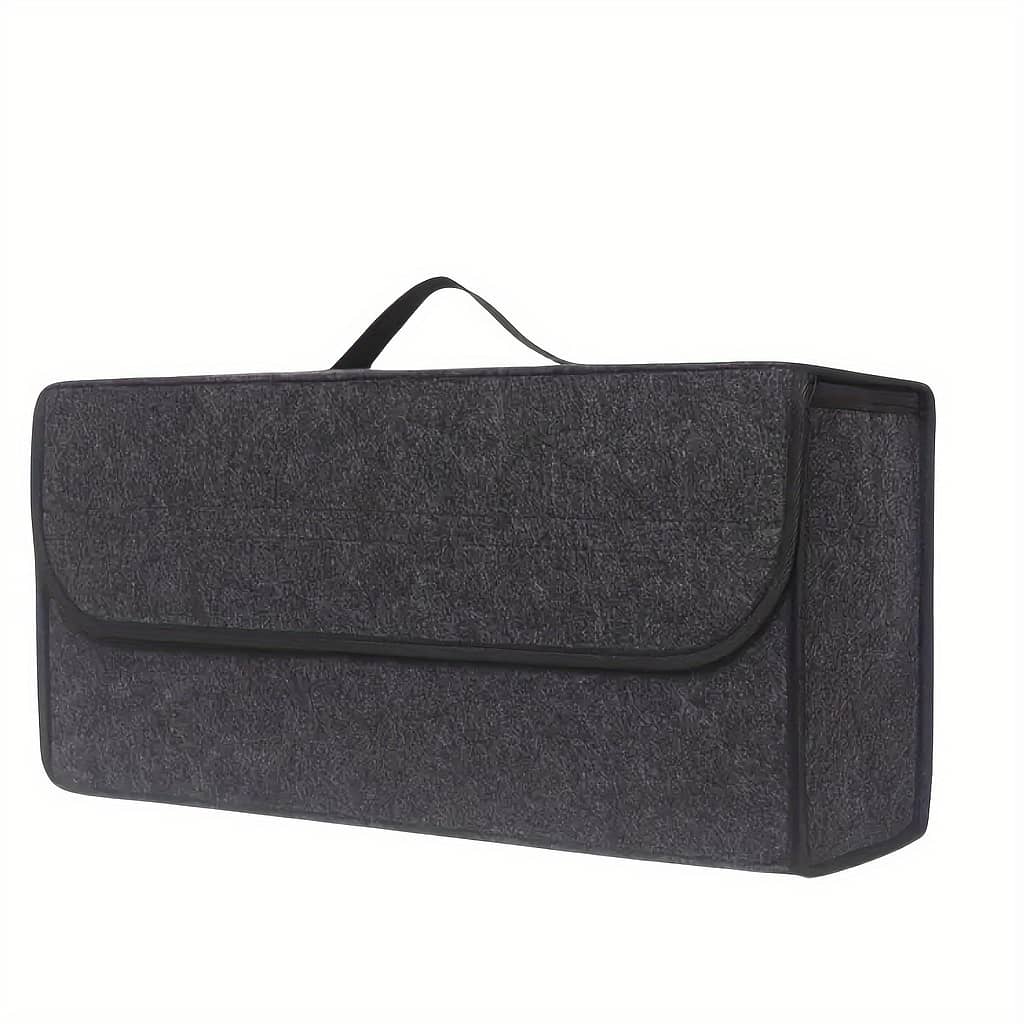 1pc Car Storage Box, Car Trunk Storage Bag, Car Storage Box, Felt Foldable Car Storage Bag Automotive Shop Online at Dubai Trades 2