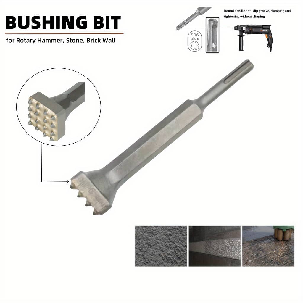 1pc Chisel, Wall Electric Pick, Alloy Beater , Mixed Mud Removal Rotating , Bushing For Stone, Wall Chisels Shop Online at Dubai Trades 2
