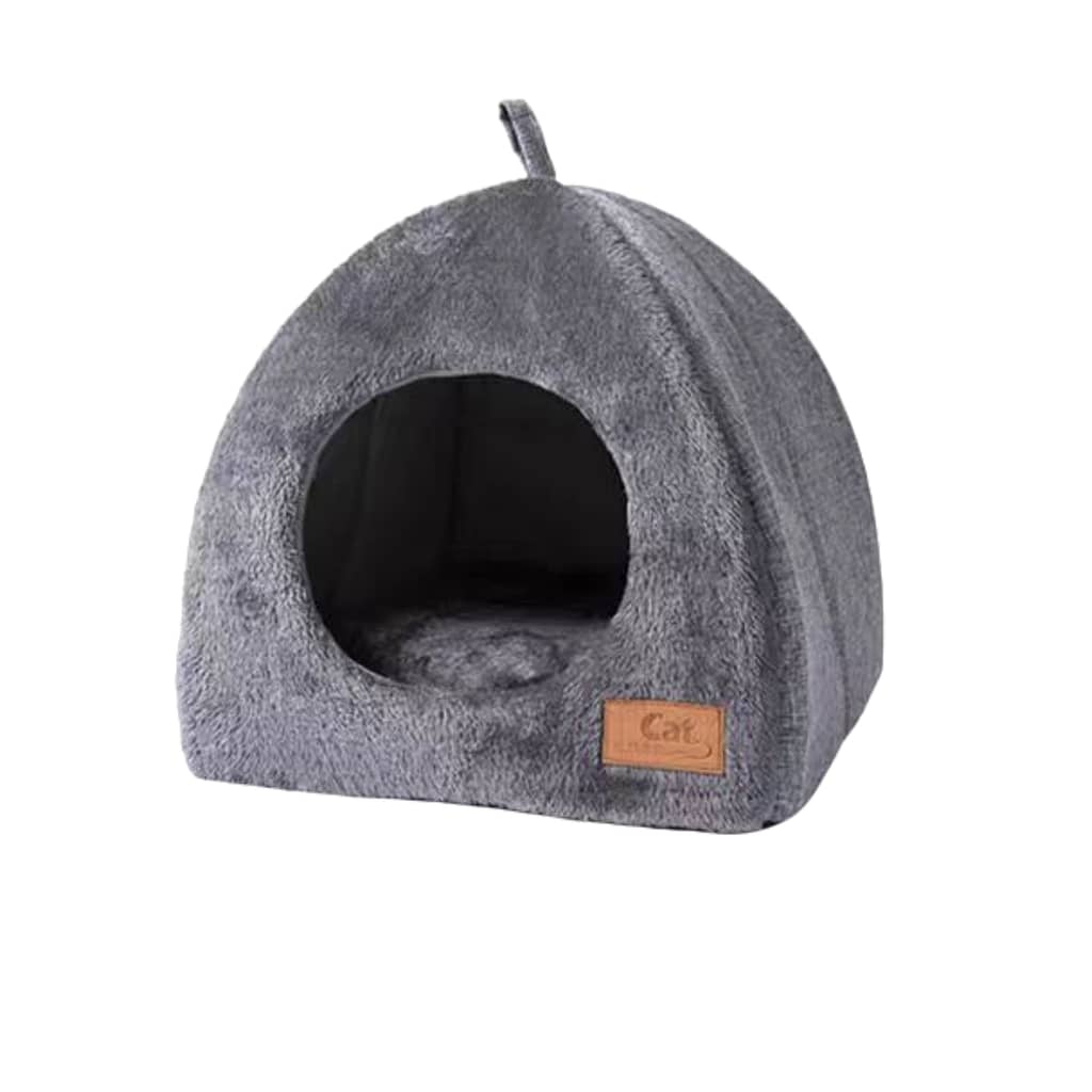 1pc Cozy Semi-enclosed Cat Bed – Dogs Pet Tent Cave For Comfortable Sleeping And Nesting Beds & Furniture Shop Online at Dubai Trades 2