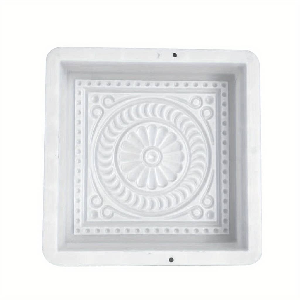 1pc Design Plastic Cement Mold For Diy Walkway Stepping Stones, Garden Road Paving Mould, Wall Tiles, Colored Tiles Arts, Crafts & Sewing Shop Online at Dubai Trades 2