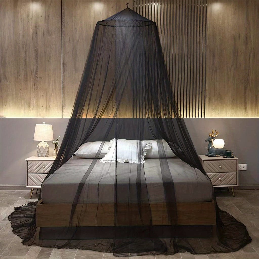 1pc Dome Mosquito Net, Bed Canopy For Room Decor, Princess Dome Mosquito Netting For Single To Adult Size Beds, Bedroom & Use Bed Canopies & Drapes Shop Online at Dubai Trades 2