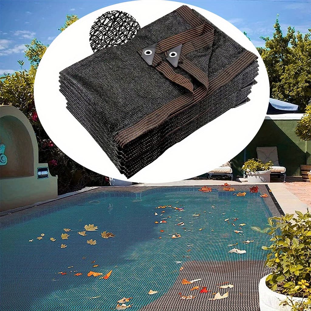 1pc Leaf Net Pool Cover, Protective Net Cover, Used For Outdoor Cover Of Underground And Above Ground Swimming Pools, With A Shading Rate Of Over 70 Patio Furniture & Accessories Shop Online at Dubai Trades 2