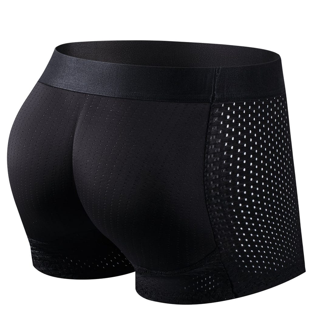 1pc Men’s Underwear, Mesh Breathable Comfy Stretchy Boxer Briefs Shorts, Butt Shaping Trunks, Hip Lifting Boxer Panties Boxer Briefs Shop Online at Dubai Trades 2