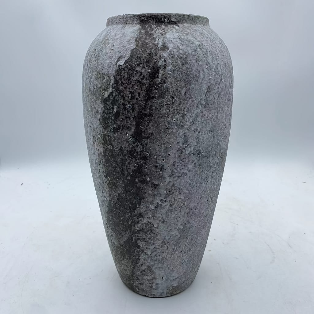 1pc Rustic Ceramic Flower Large Vase, Vintage Floor Tall Vase Farmhouse Decor For Living Room Entryway Table Centerpieces, Kitchen, Wedding, Gifts (without Plants) Home & Kitchen Shop Online at Dubai Trades 2