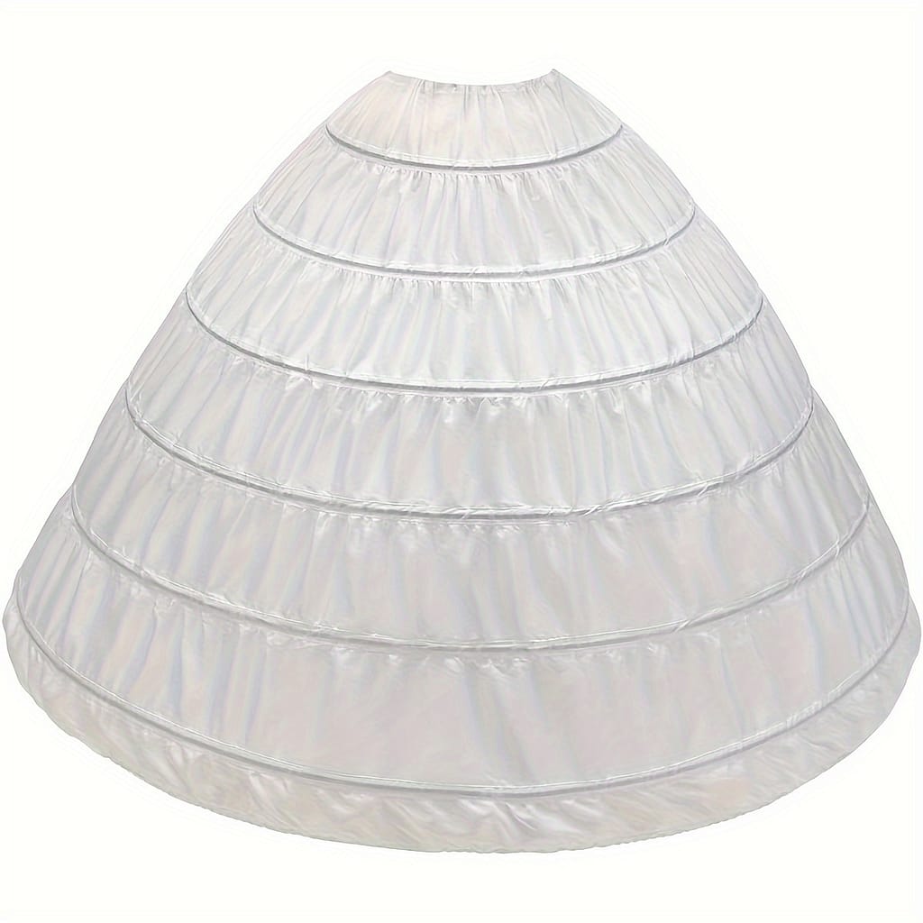 1pc Six-steel Ring Wedding Dress Petticoat Dress Bustle For Wedding Gown Long Dress Bridal Wedding Dress Accessories Accessories Shop Online at Dubai Trades 2