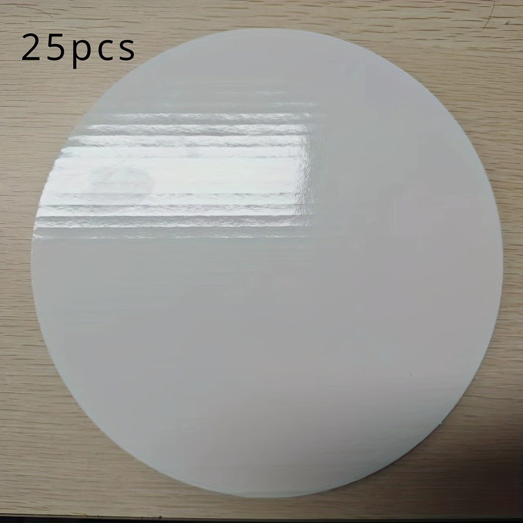 25pcs 10″ White Disposable Cake Boards – Waterproof & Grease-proof, Cakes And Baking Business, Industry & Science Shop Online at Dubai Trades 2