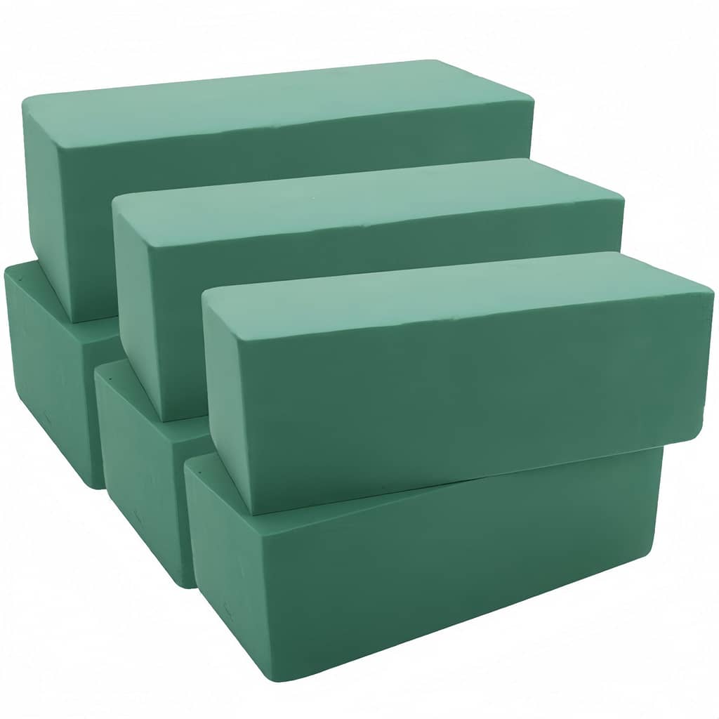 3pcs/6pcs Floral Foam Block Green Wet & Dry Flower Foam For Fresh & Artificial Flower Arrangement, Plant Foam, Florist Supplies For Diys, Arts, Crafts & Weddings Arts, Crafts & Sewing Shop Online at Dubai Trades 2