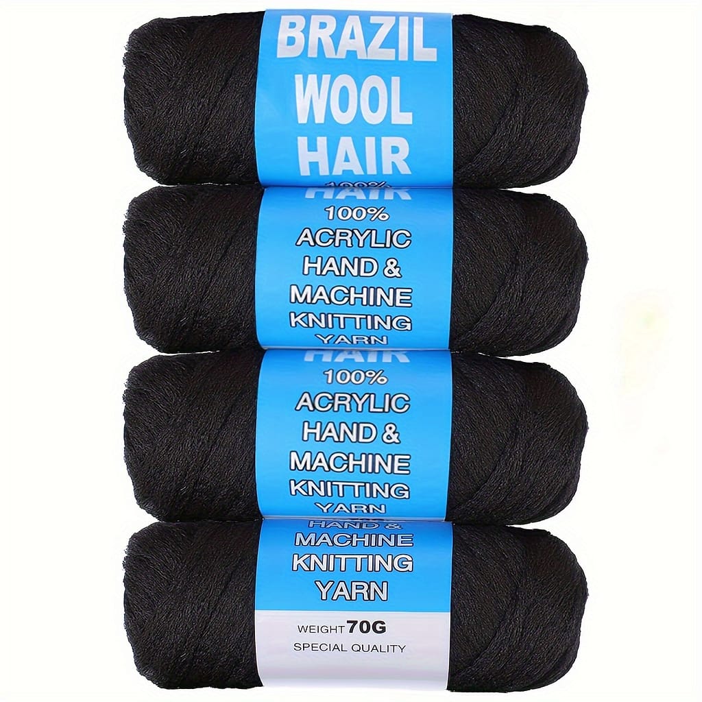 4pcs Black Brazilian Style Synthetic Hair Extensions – Super Jumbo Crochet Braids With Twist & Locs – Soft Acrylic Yarn Blend For Womens Fashionable Box Braids Beauty & Personal Care Shop Online at Dubai Trades 2