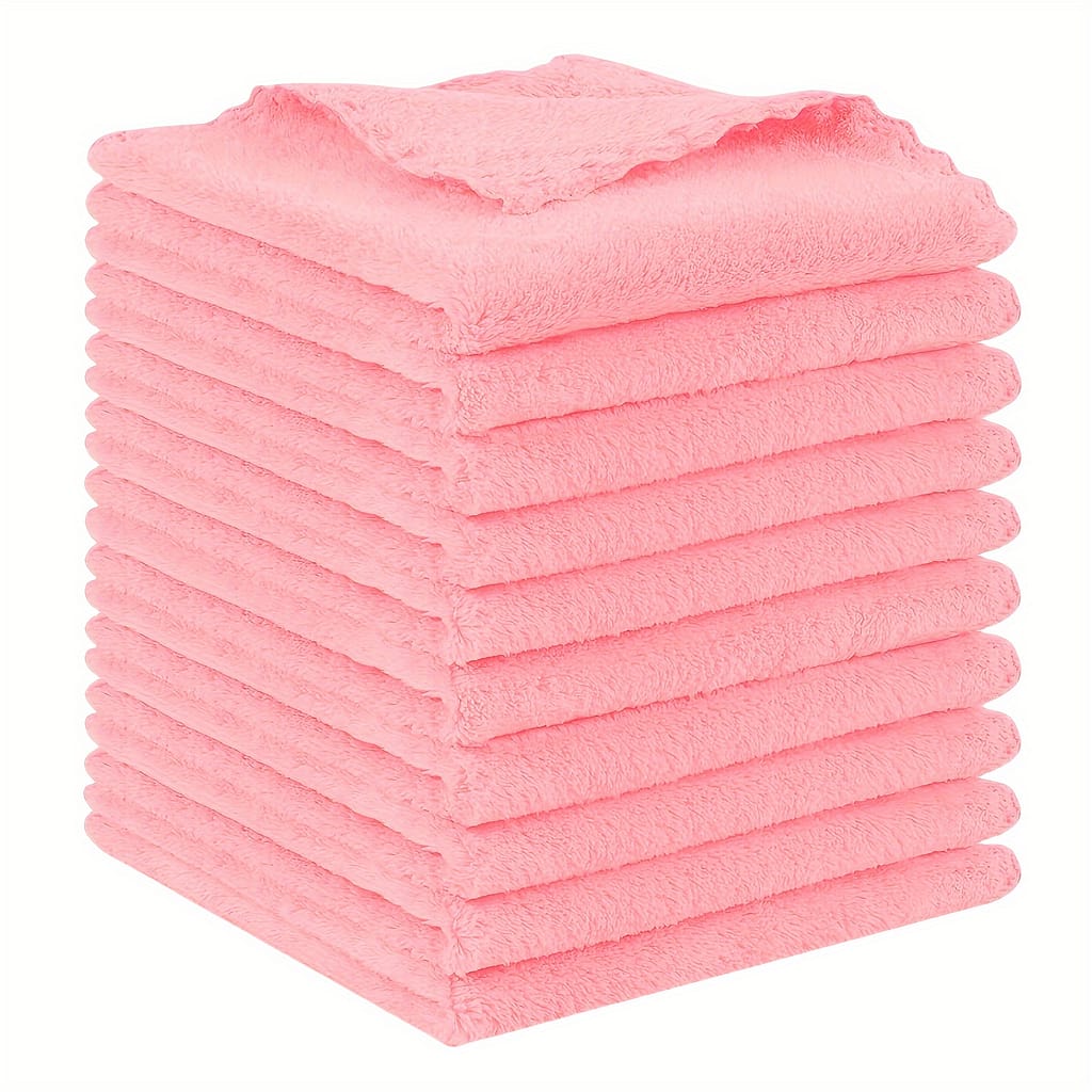 5/10pcs Set – Luxurious Microfiber Facial Cloths – Soft, Quick-drying & Reusable Makeup Remover – Seamless , Skin – Perfect Travel-size Beauty Essential Beauty & Personal Care Shop Online at Dubai Trades 2