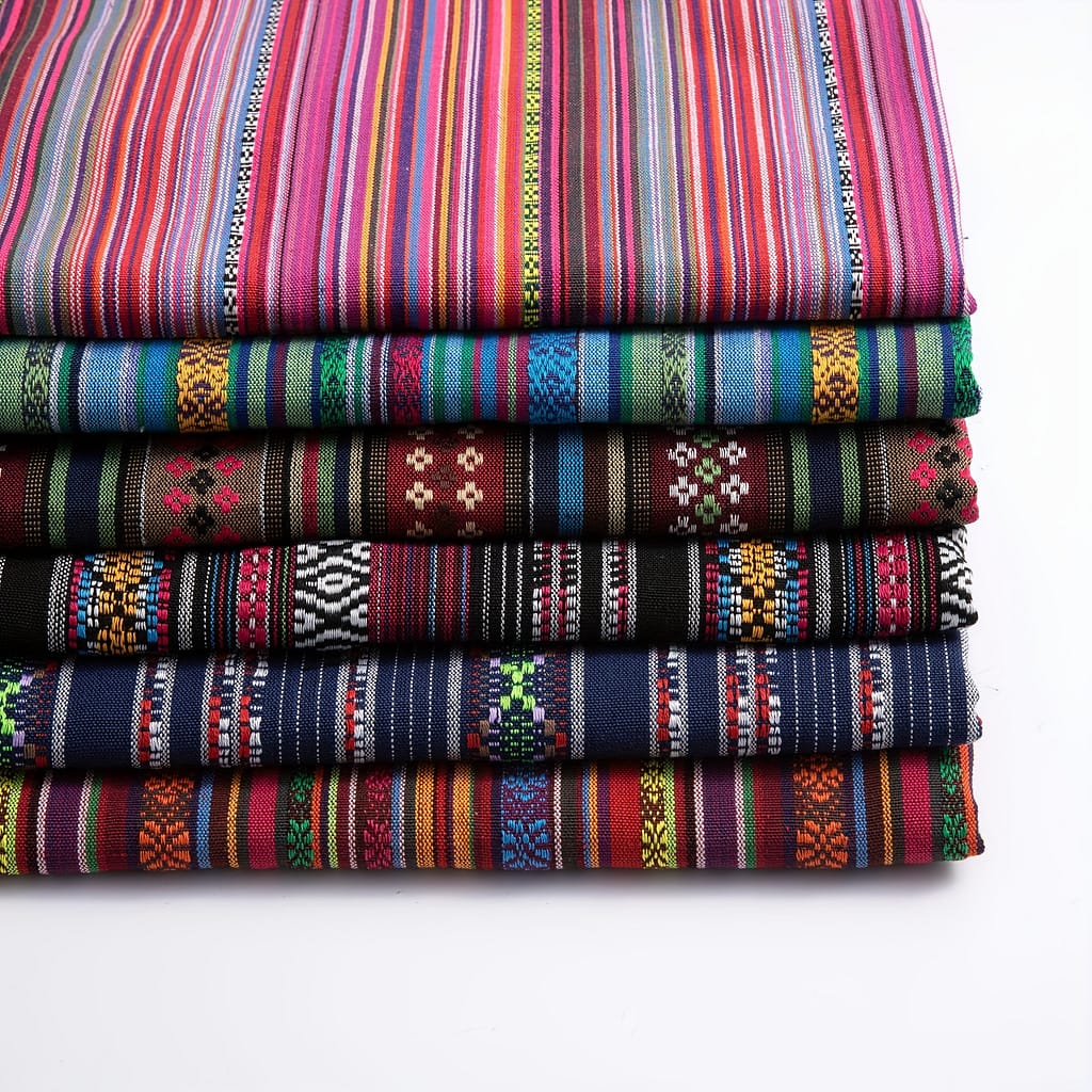 6pcs Jacquard Woven Fabric, 100% Polyester Fabric (50cm * 50cm) Style, For Sewing Diy Crafts Arts, Crafts & Sewing Shop Online at Dubai Trades 2