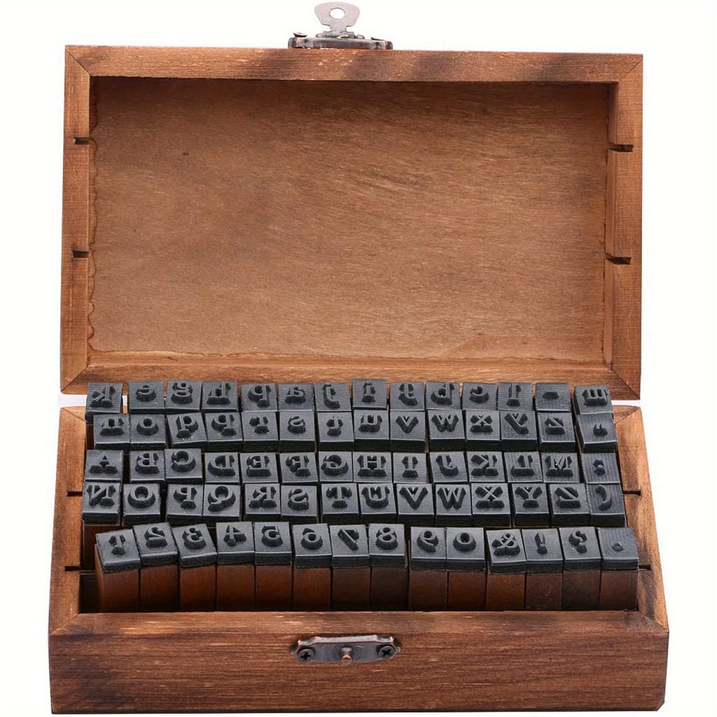 70pcs/set Diy Rubber Stamp Letters Alphabets, For Pottery Vintage Wooden Number And Letter Symbol Alphabet Mini Stamps For Clay Crafts, Card Making, Painting Art Supplies Arts, Crafts & Sewing Shop Online at Dubai Trades 2
