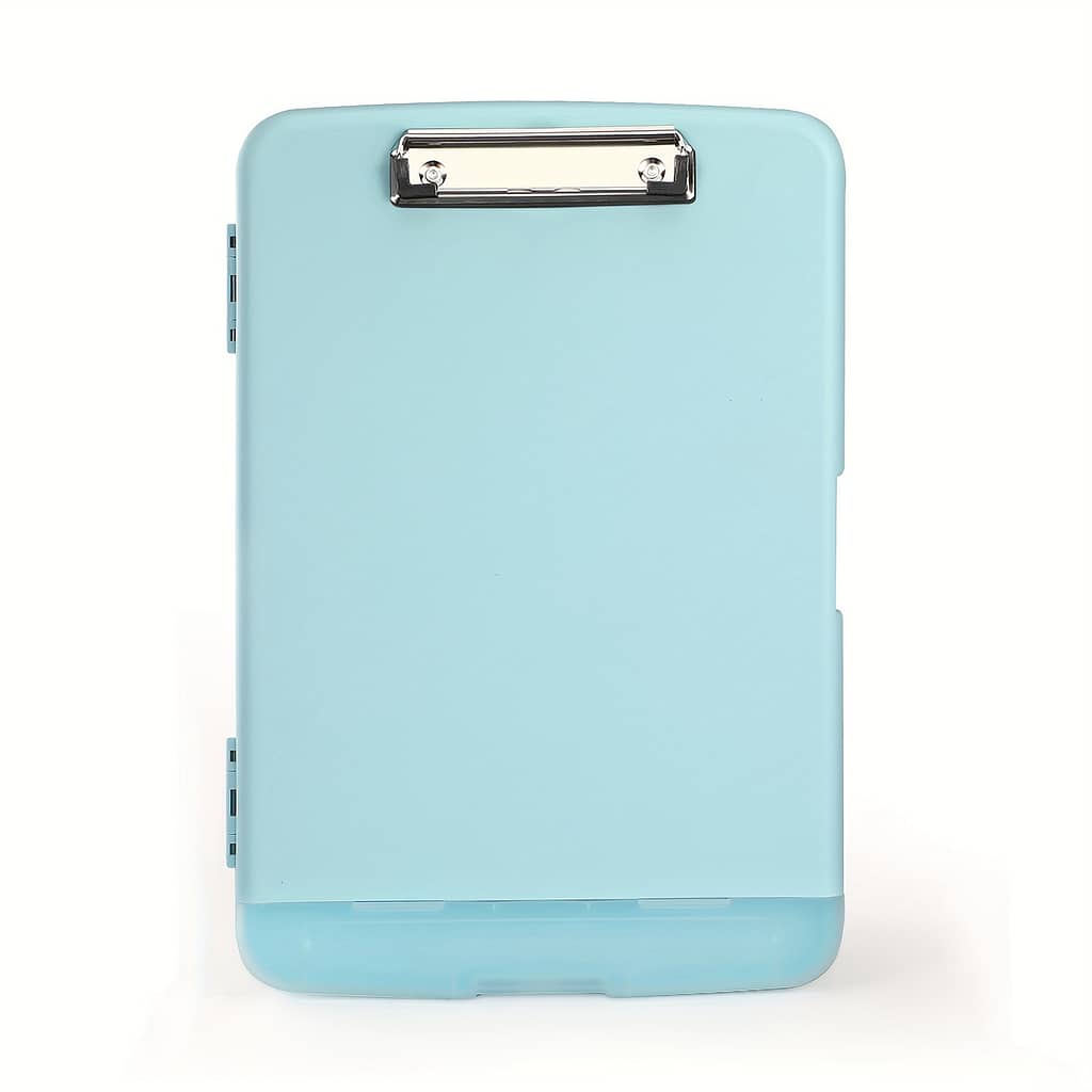 8.5×11 Clipboard With Storage, Plastic A4 Clips Board With Pen Holder To Keep Your Documents Organized Clipboards Shop Online at Dubai Trades 2