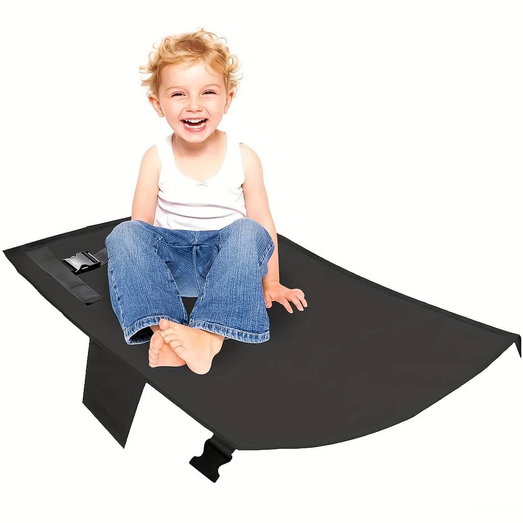 ‘ Airplane Footrest – Comfortable Seat Extension Cushion, Polyester, Gray/black Accessories Shop Online at Dubai Trades 2